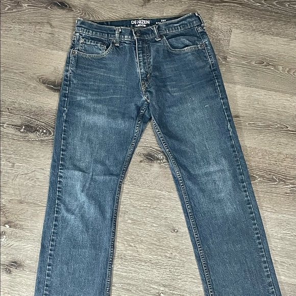 🔥Levi’s 285 Denizen mens jeans size 28 relaxed straight leg EC like NEW denim - Picture 5 of 14